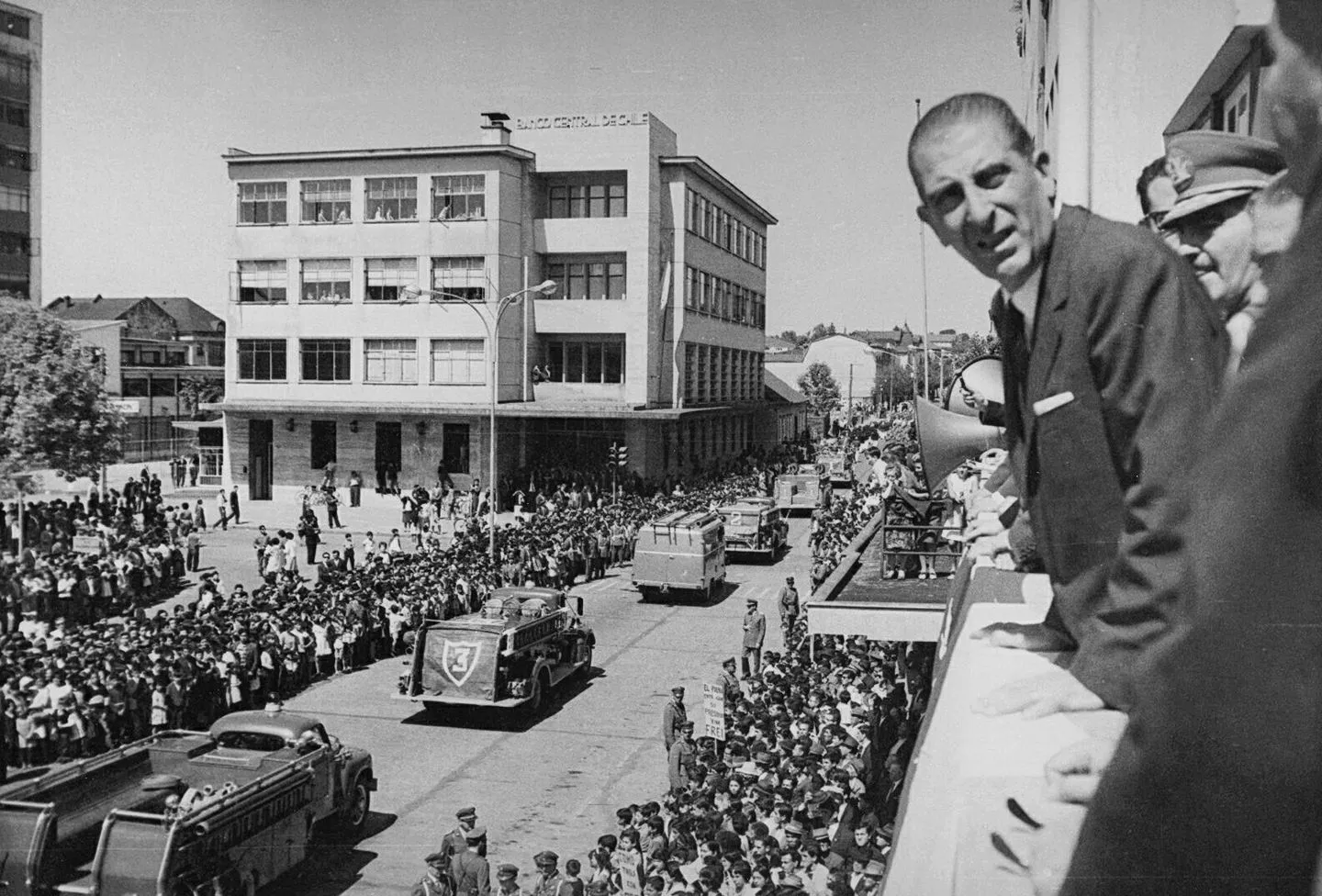 Presidente Frei en Osorno, 1969