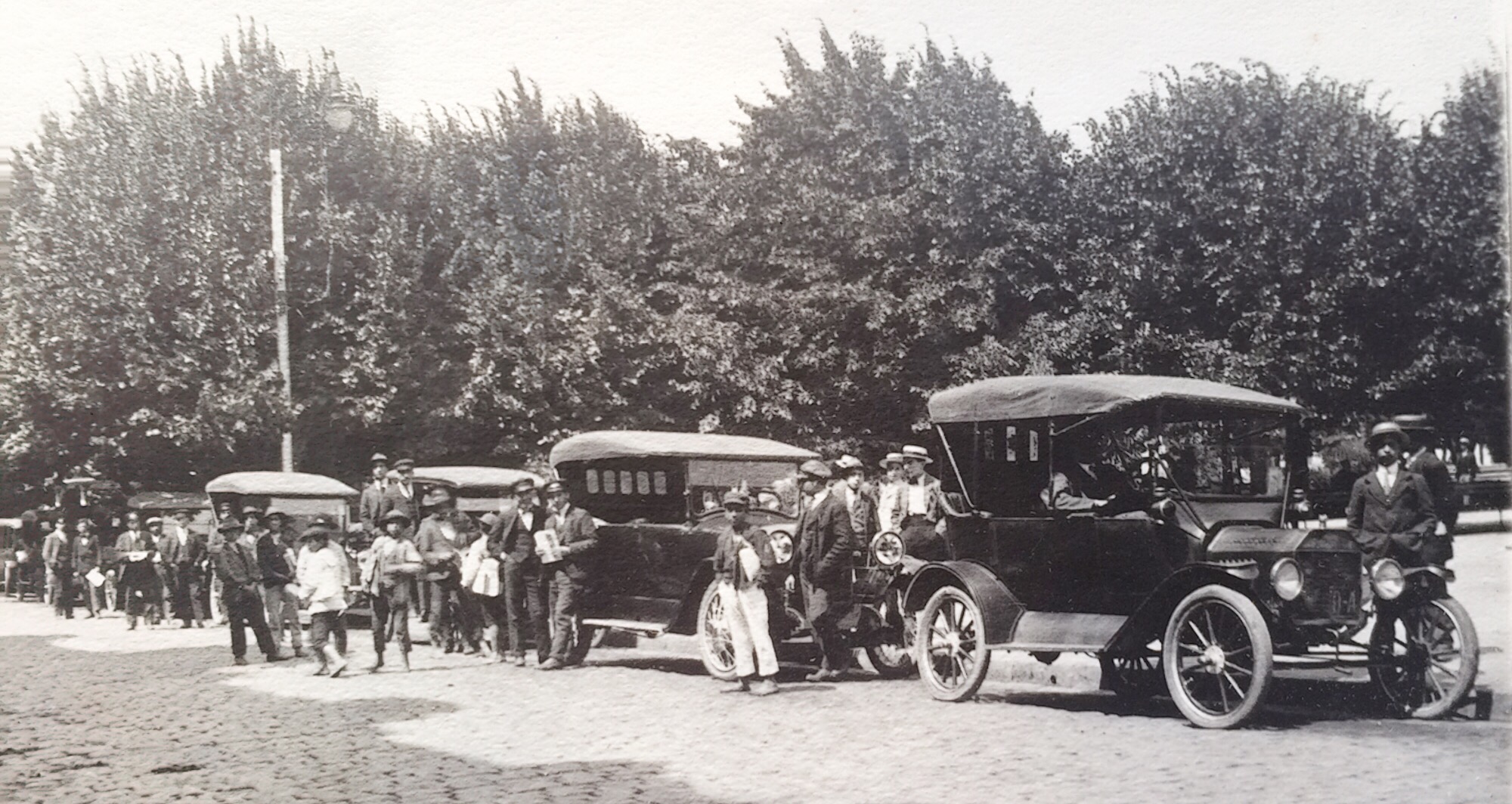 Plaza de Concepción en 1918