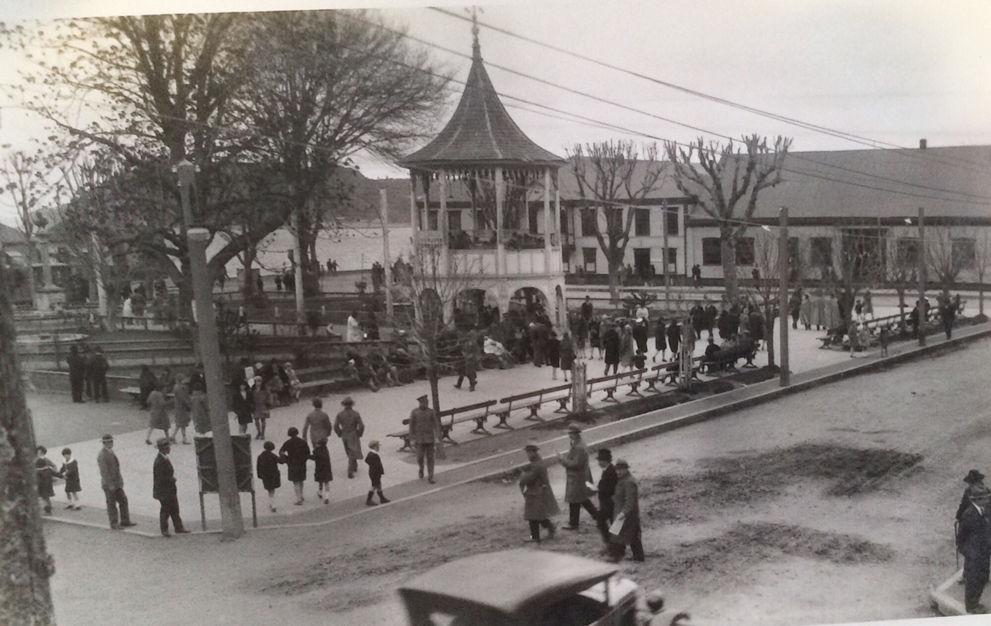 Plaza de Puerto Montt en 1918