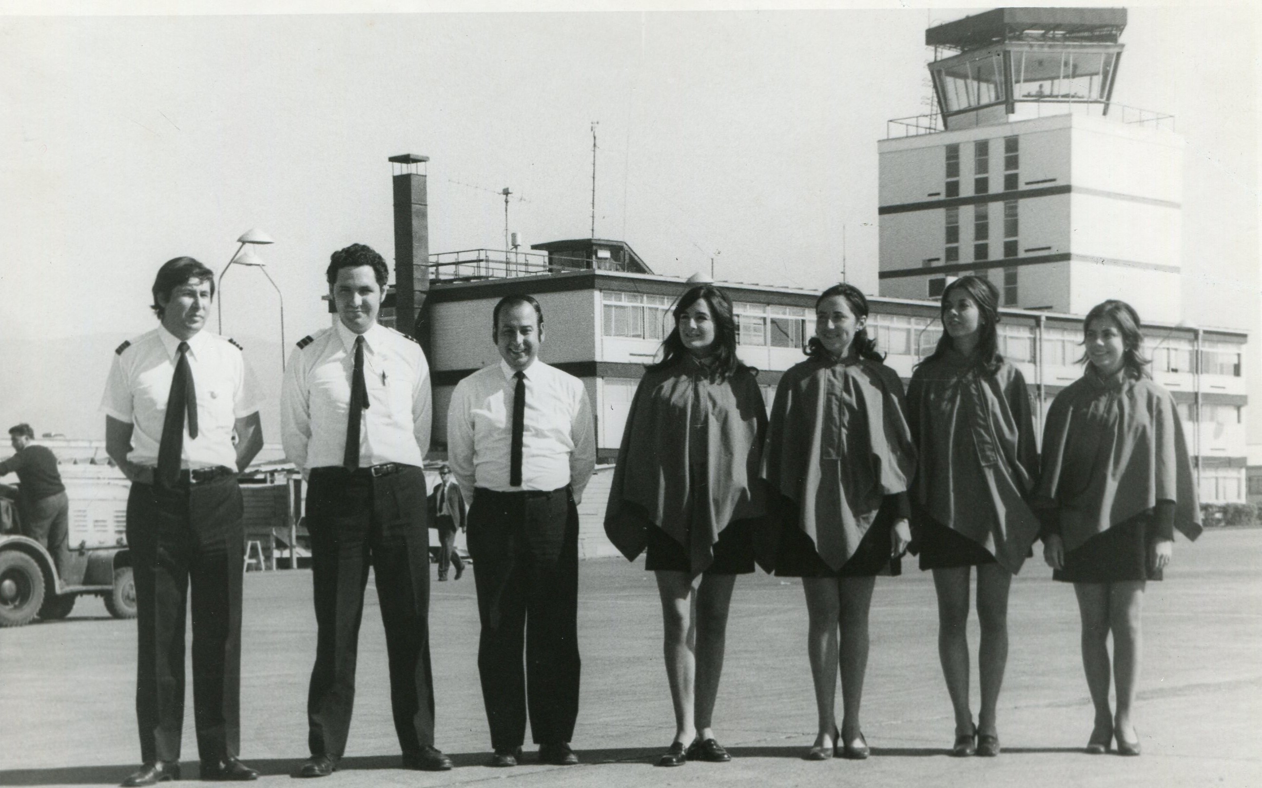 Aeropuerto Pudahuel en 1969