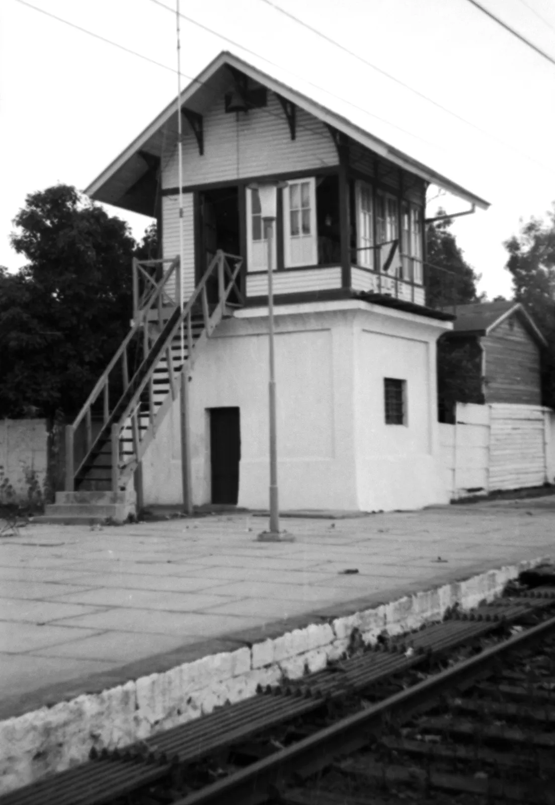 Estación de Quilpué en 1986