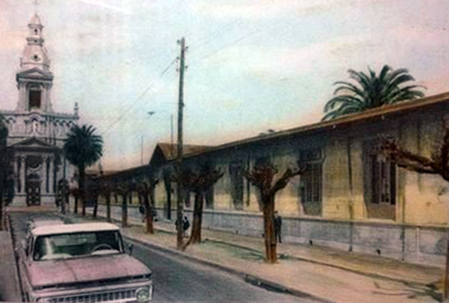 Instituto San Martín de Curicó en 1960
