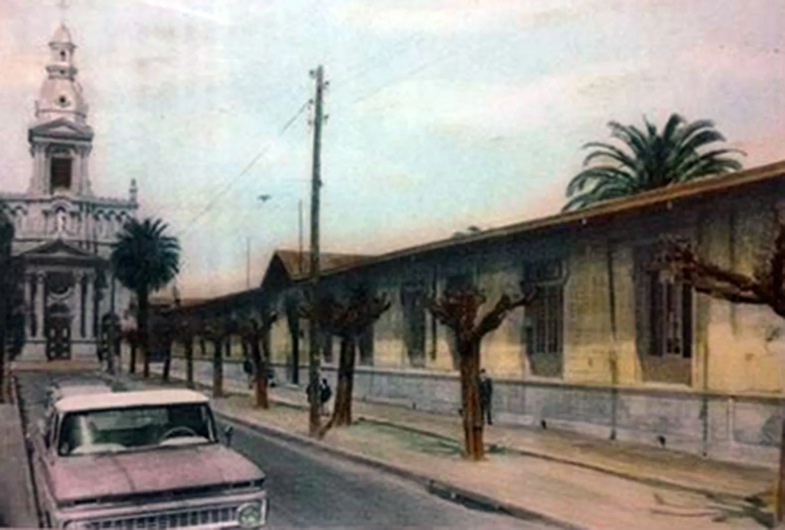 Instituto San Martín de Curicó en 1960