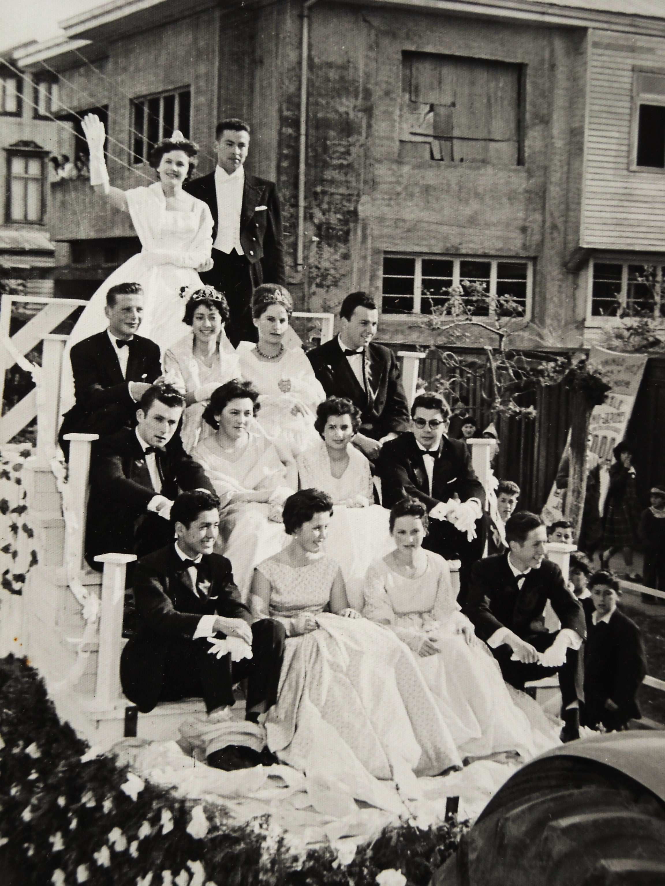 Graduación en Río Bueno en 1957