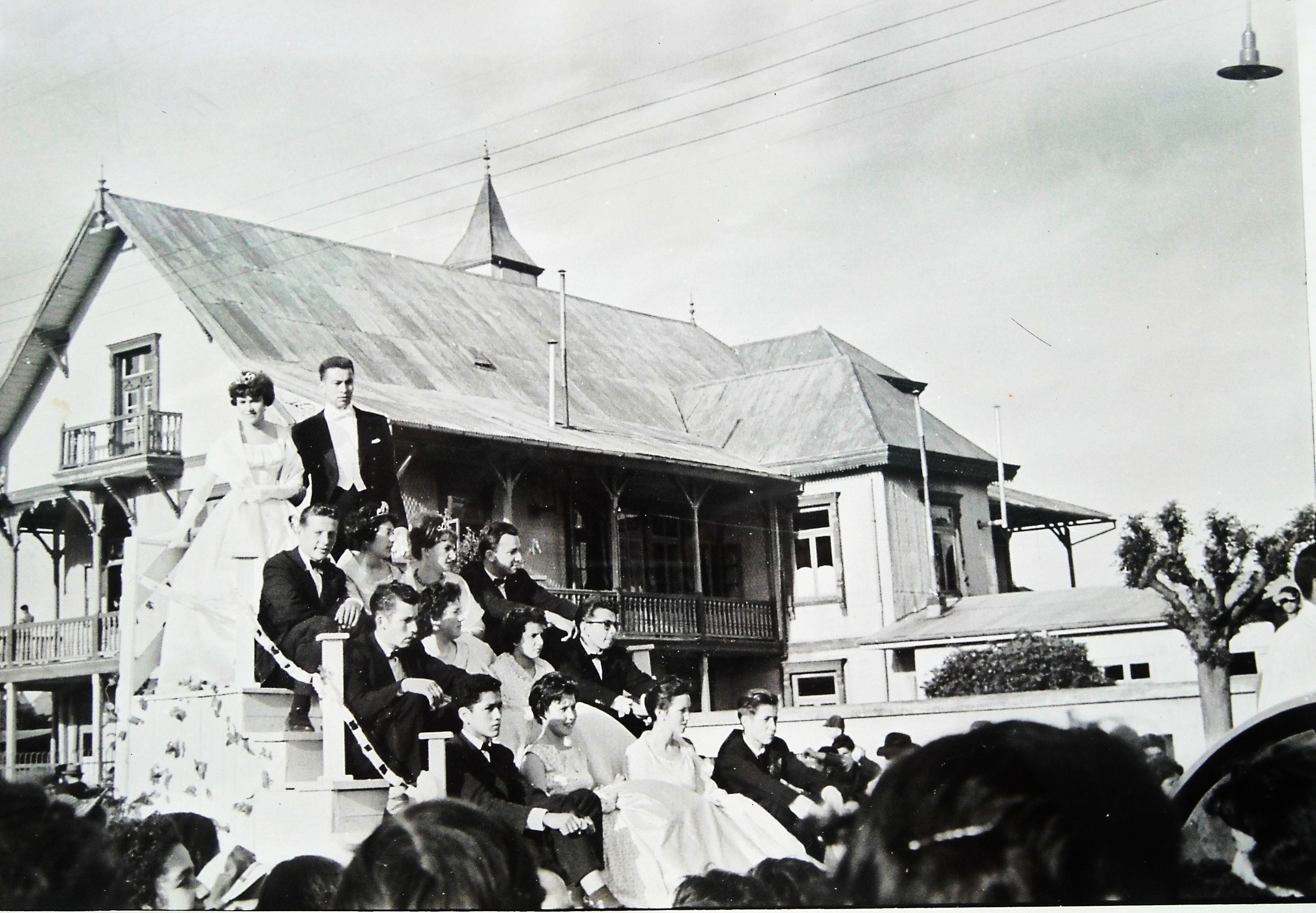 Graduación en Río Bueno en 1957