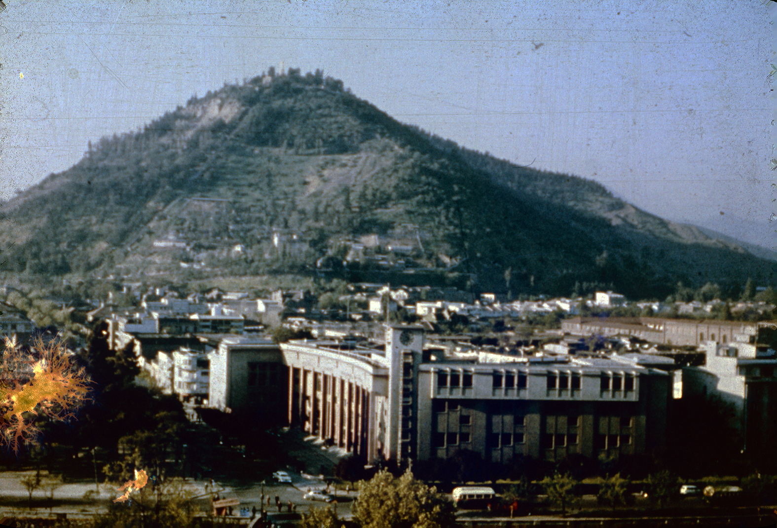 Cerro San Cristóbal en los años 60s