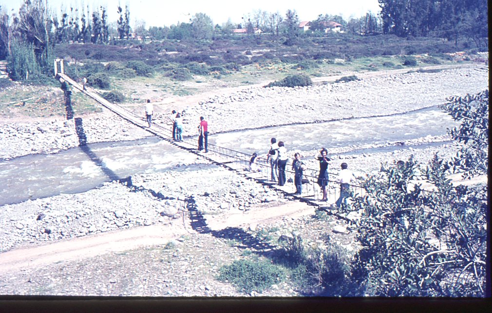 Puente Colgante SSCC Manquehueen 1980