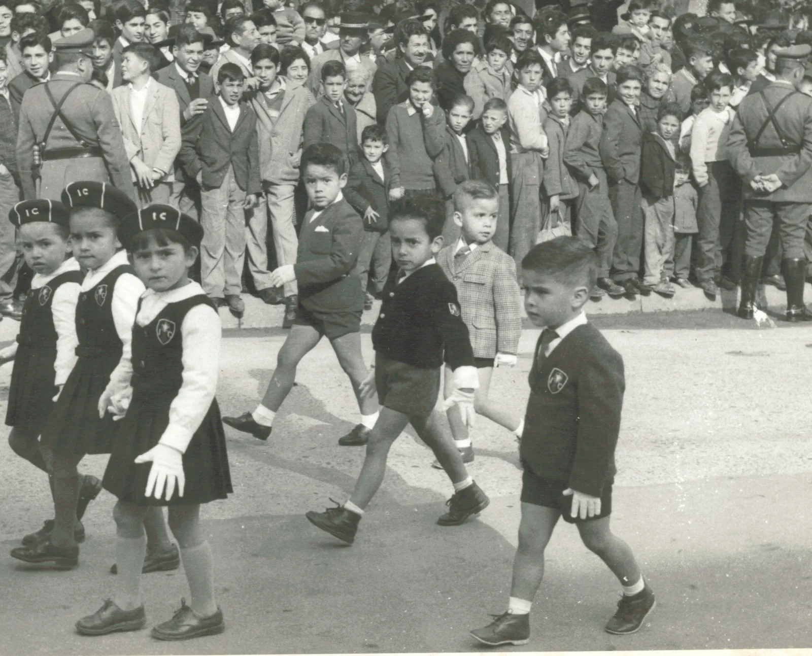 Marcialidad en desfile 18 Septiembre, 1966