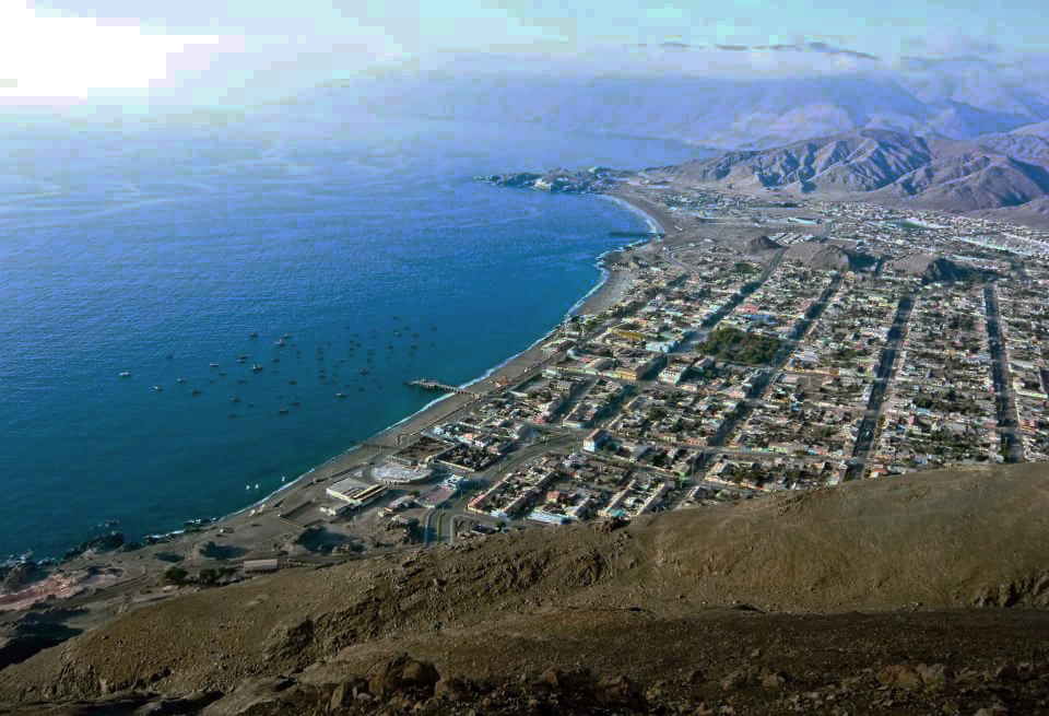 Panorámica de Taltal en 1980