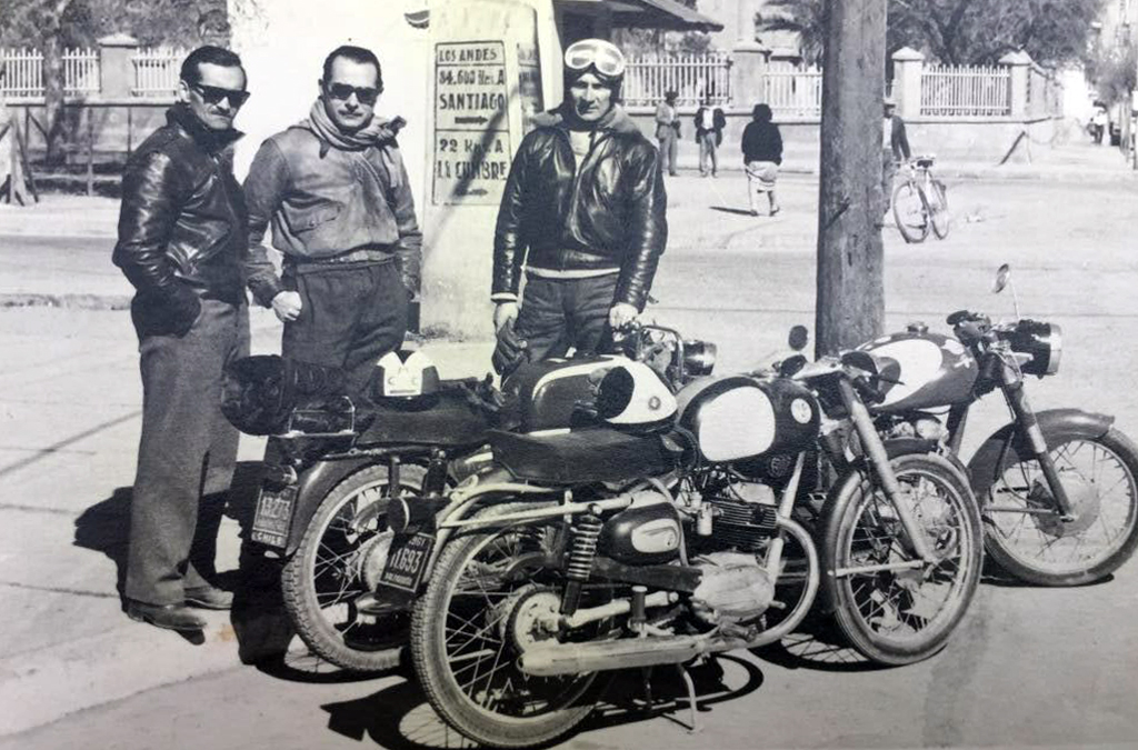 Socios de Valparaíso Moto Club, 1960
