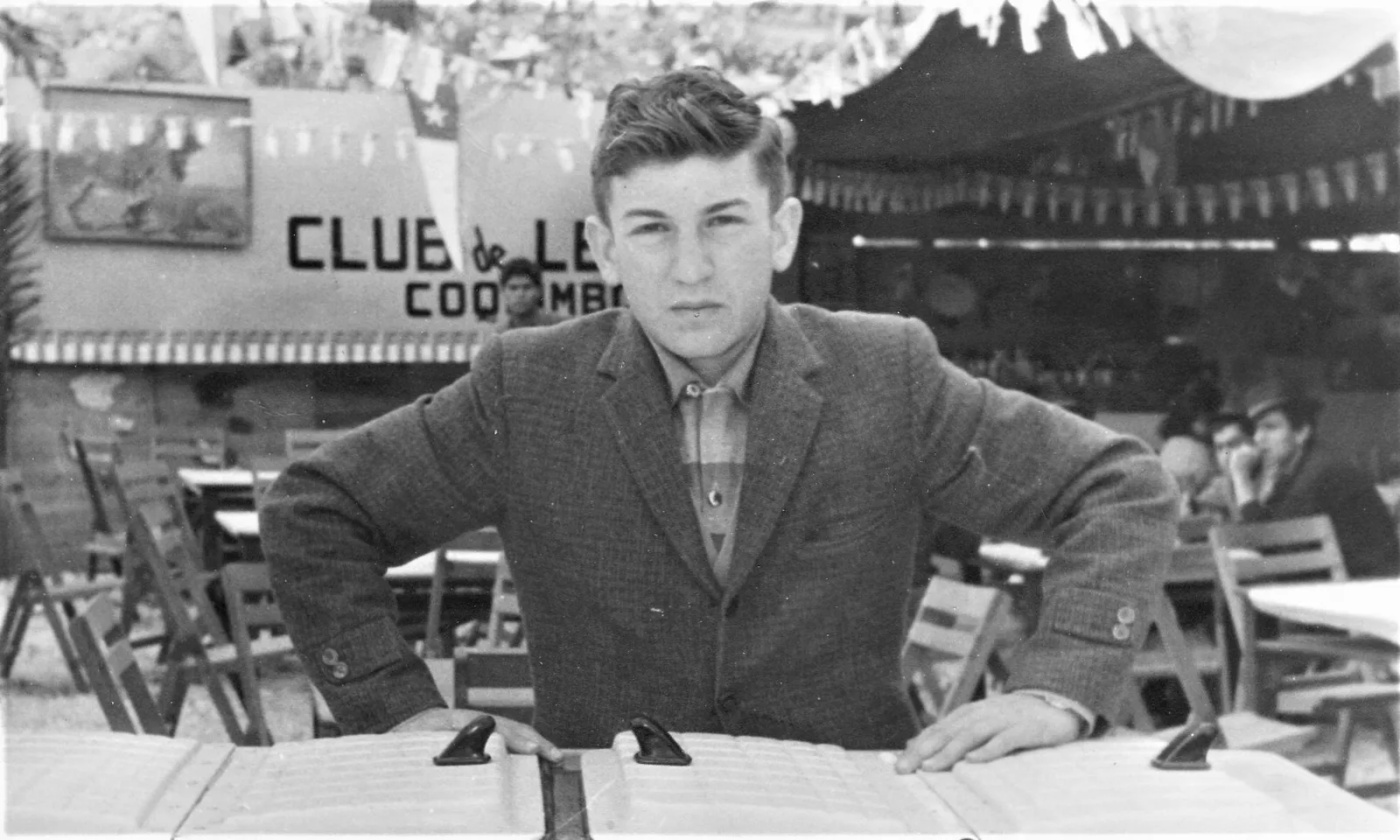 Joven trabajando en La Pampilla en 1963
