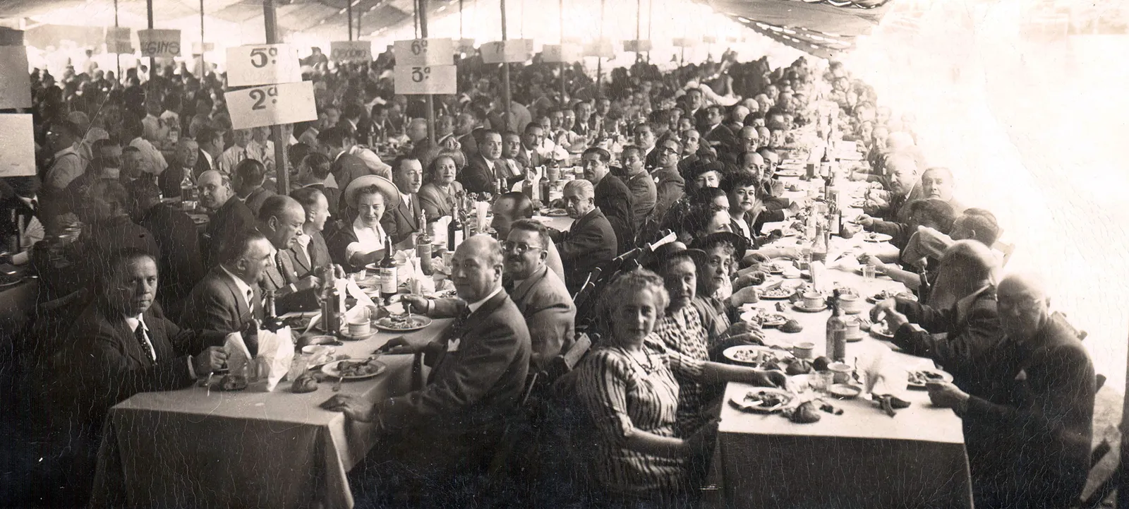 Despedida al embajador de Chile en Italia, 1949