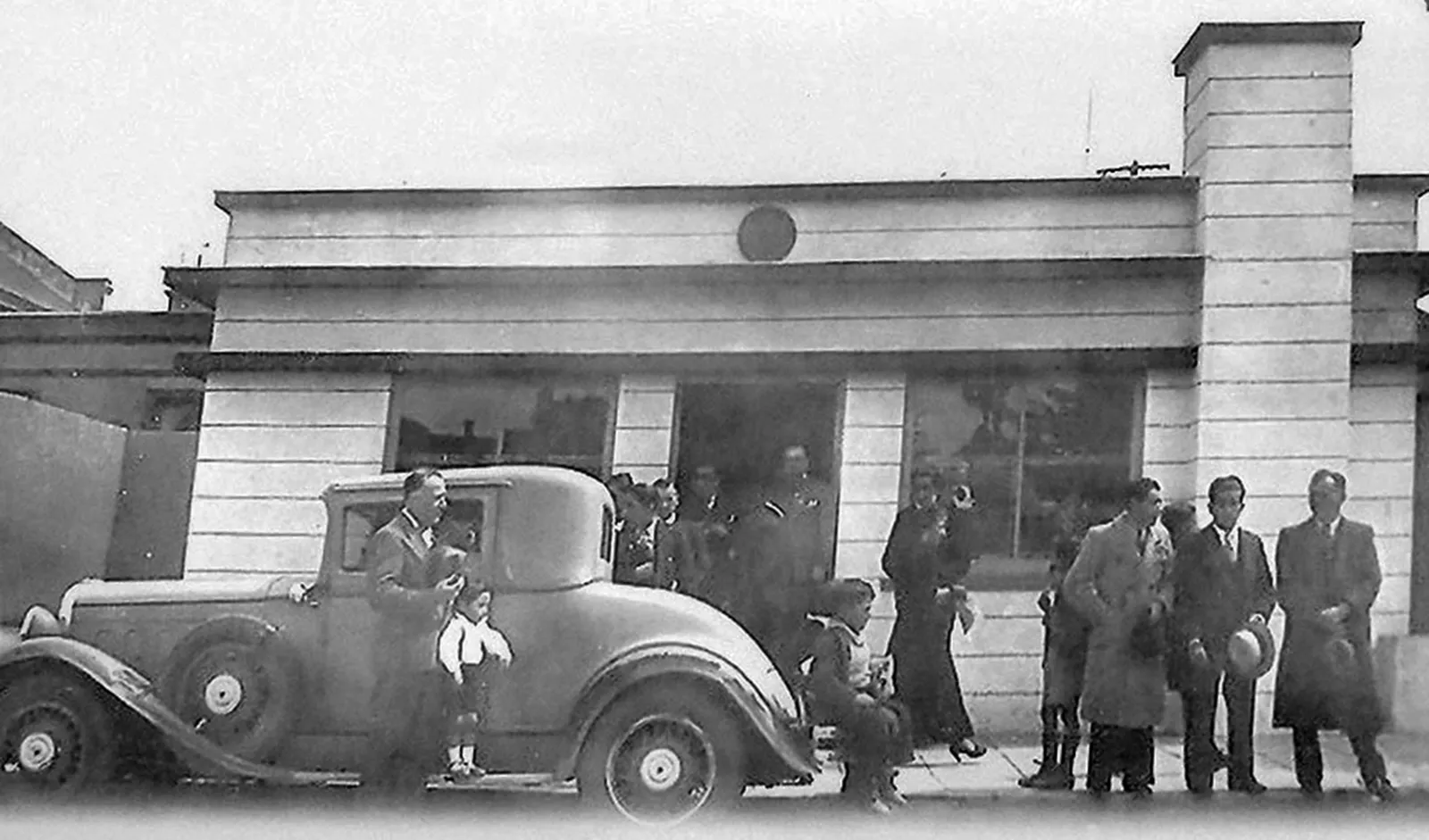 Kiosco Roca de Punta Arenas en 1936