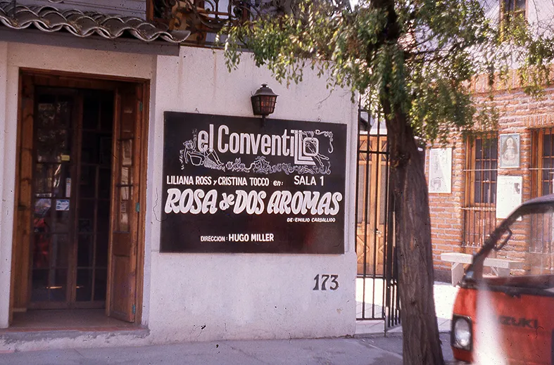 Restorán "El Conventillo", Santiago en 1989