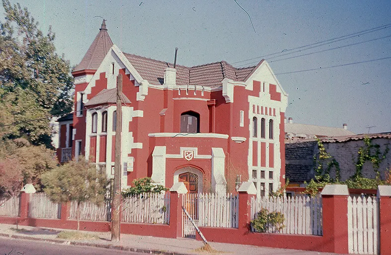 Casa del Barrio Bellavista de Santiago en 1989