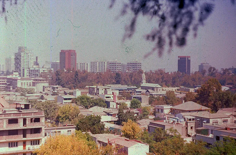 Vista al Barrio Bellavista en 1989
