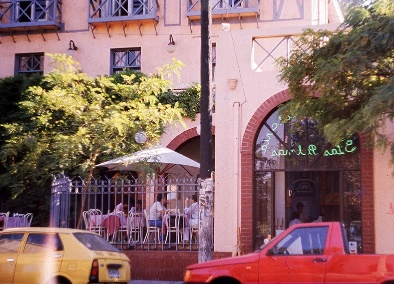 Restorán del Barrio Bellavista en 1989