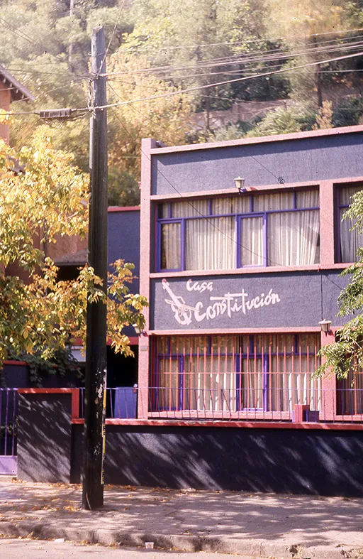 Edificio del Barrio Bellavista en 1989