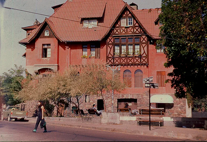 Casa Lehuedé del Barrio Bellavista en 1989