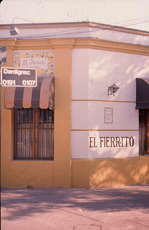 Esquina del Barrio Bellavista en 1989
