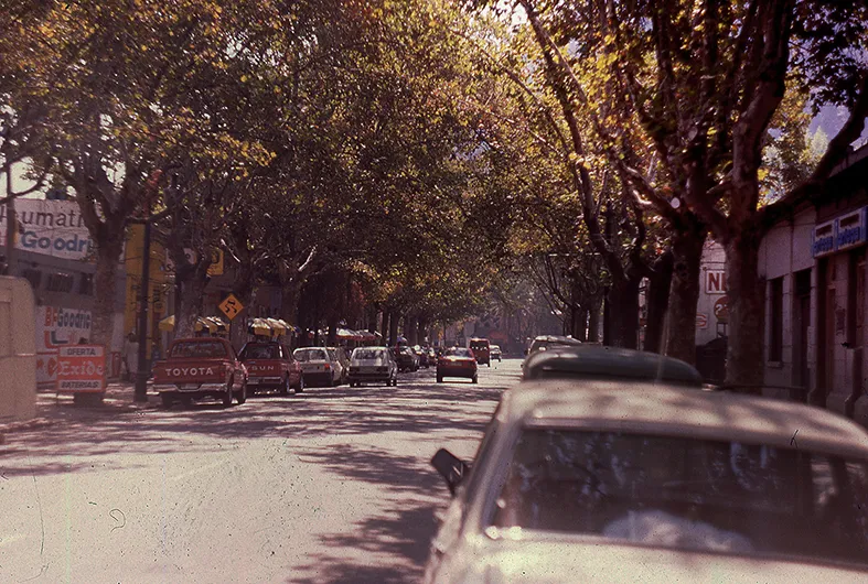 Calle del Barrio Bellavista en 1989
