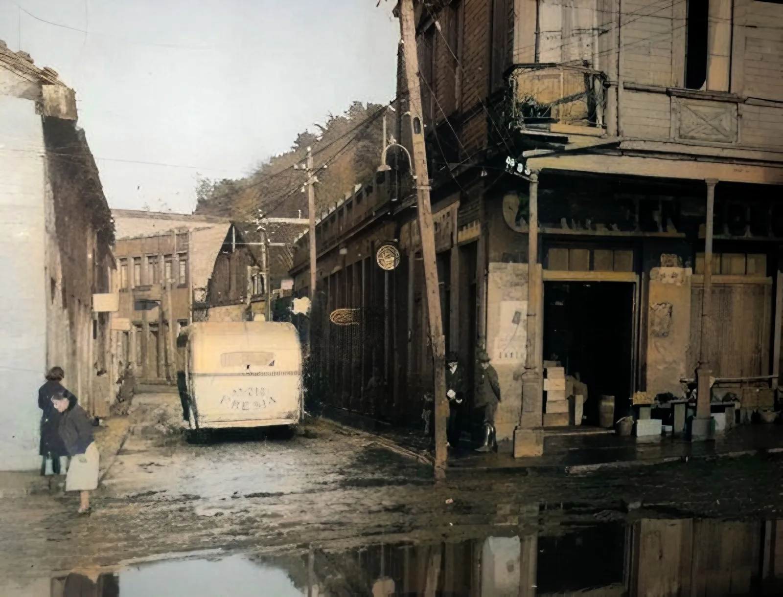 Esquina de Talcahuano en 1939