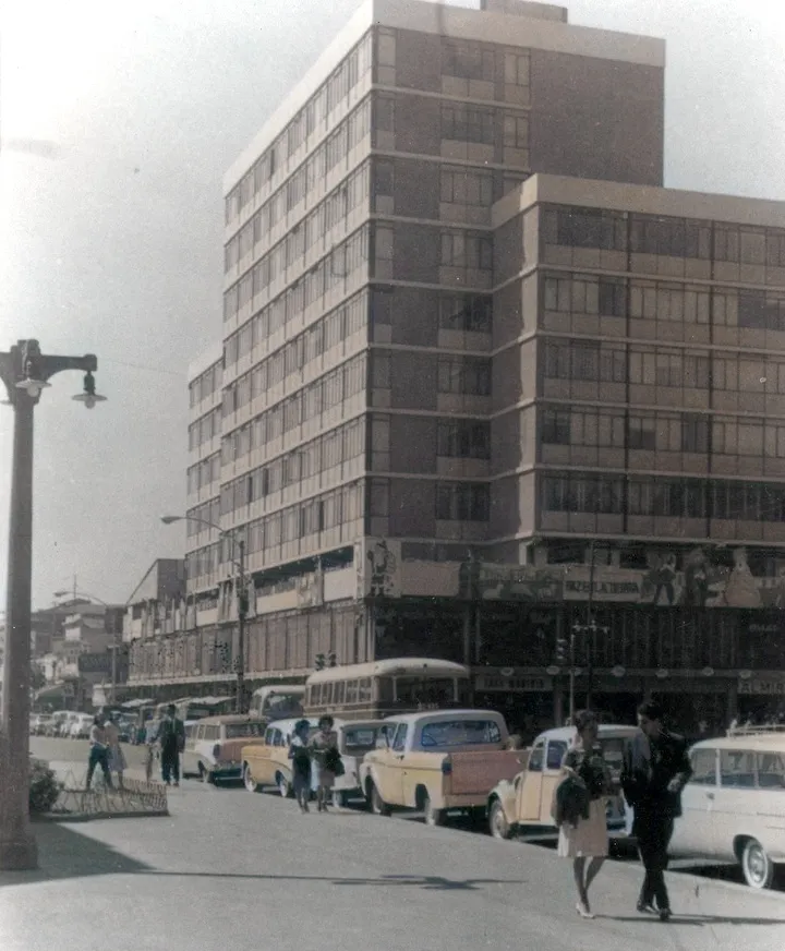Edificio FIUC, Concepción en 1968