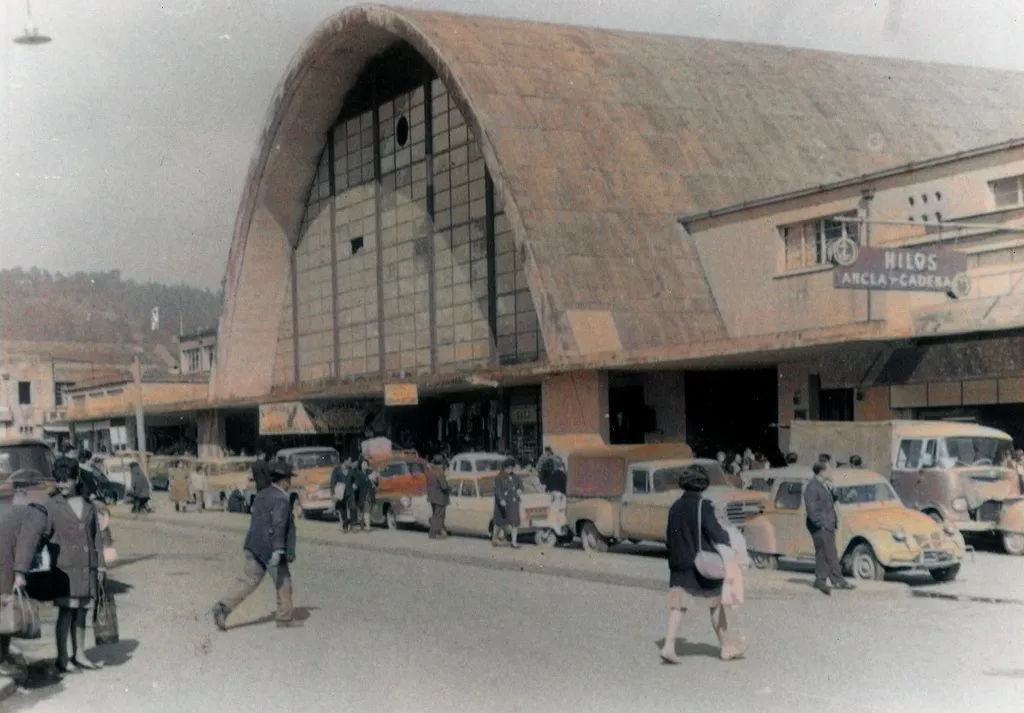 Mercado Central de Concepción en 1960