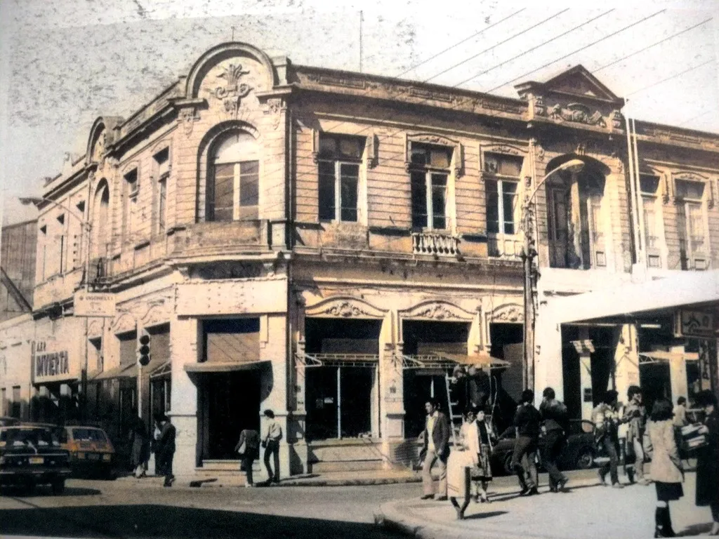 Edificio Manuel Bulnes de Talcahuano en 1980