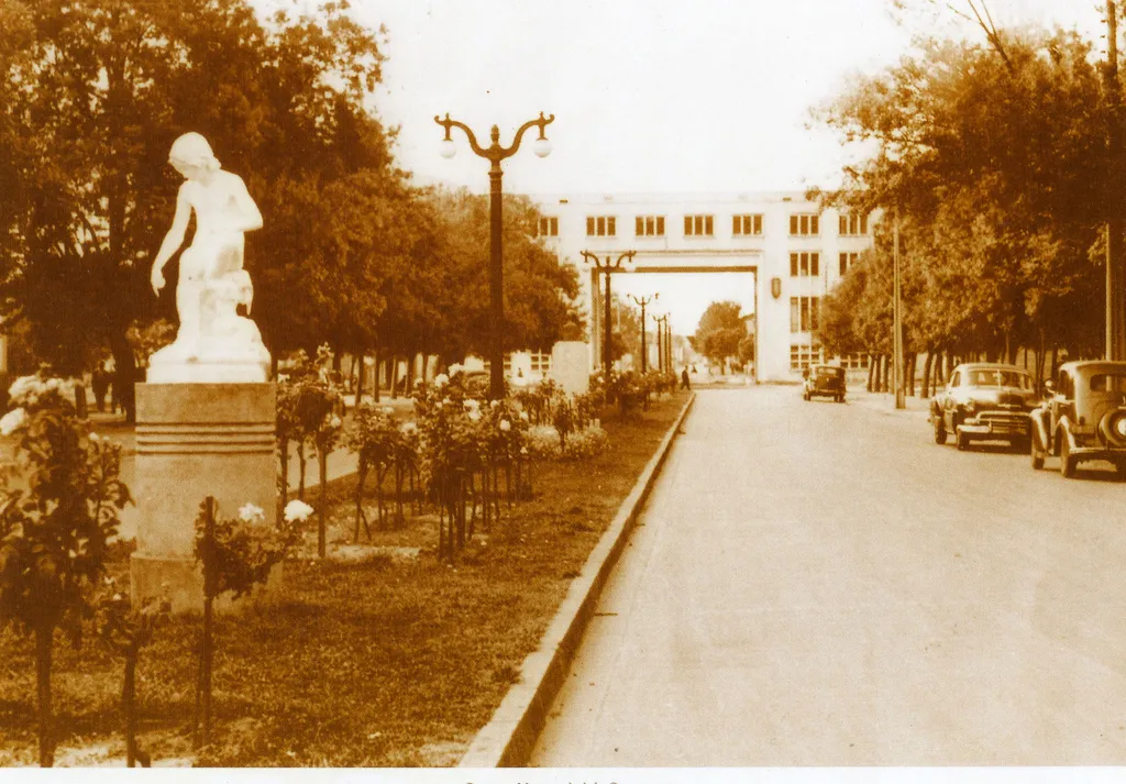 Campus de la Universidad de Concepción en 1950