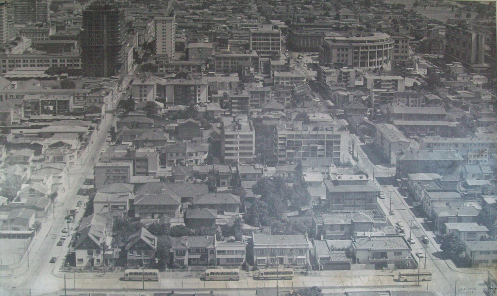 Panorámica de Concepción en 1978