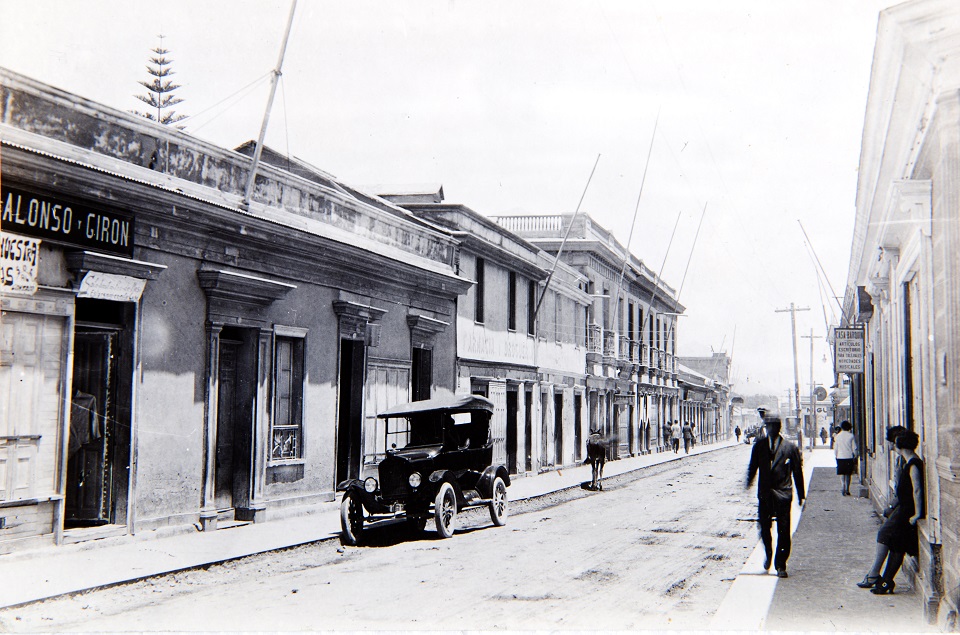 Calle Atacama de Copiapó, circa. 1925