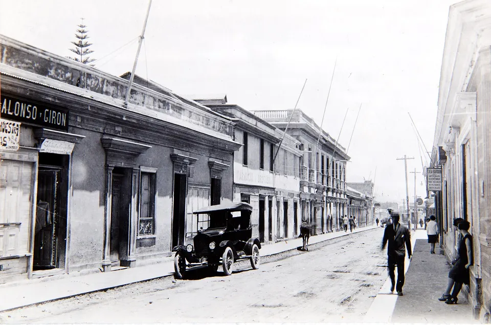 Calle Atacama de Copiapó, circa. 1925