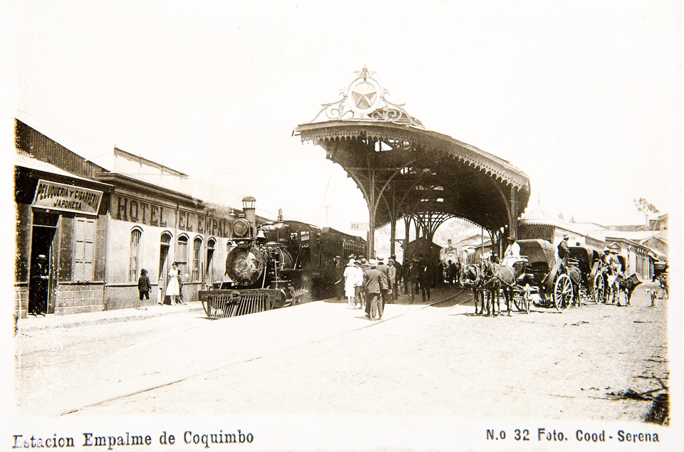 Estación empalme de Coquimbo, circa. 1910