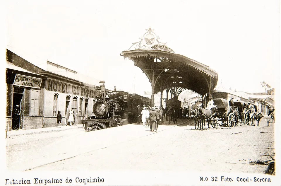 Estación empalme de Coquimbo, circa. 1910