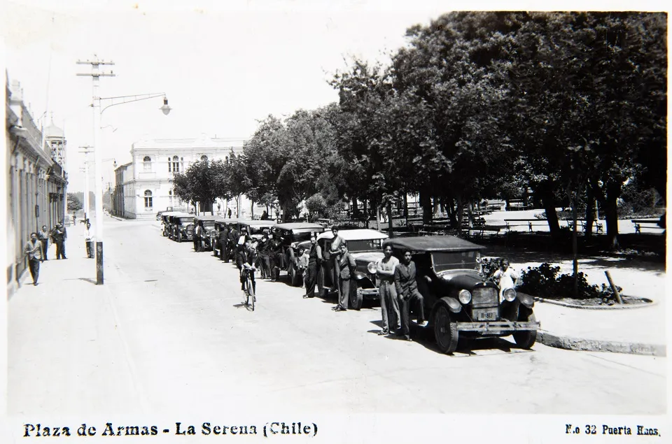 Plaza de Armas de La Serena, circa. 1925