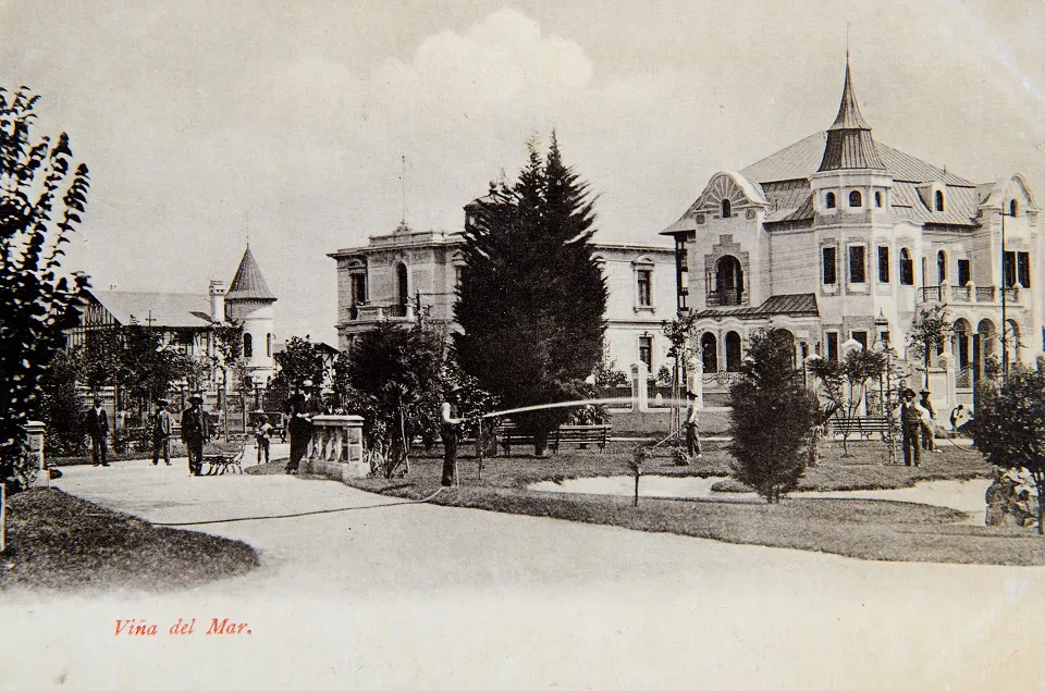 Plaza Vergara en 1900