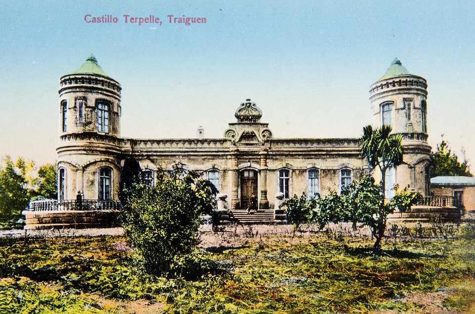 Castillo Terpelle de Traiguén en 1910