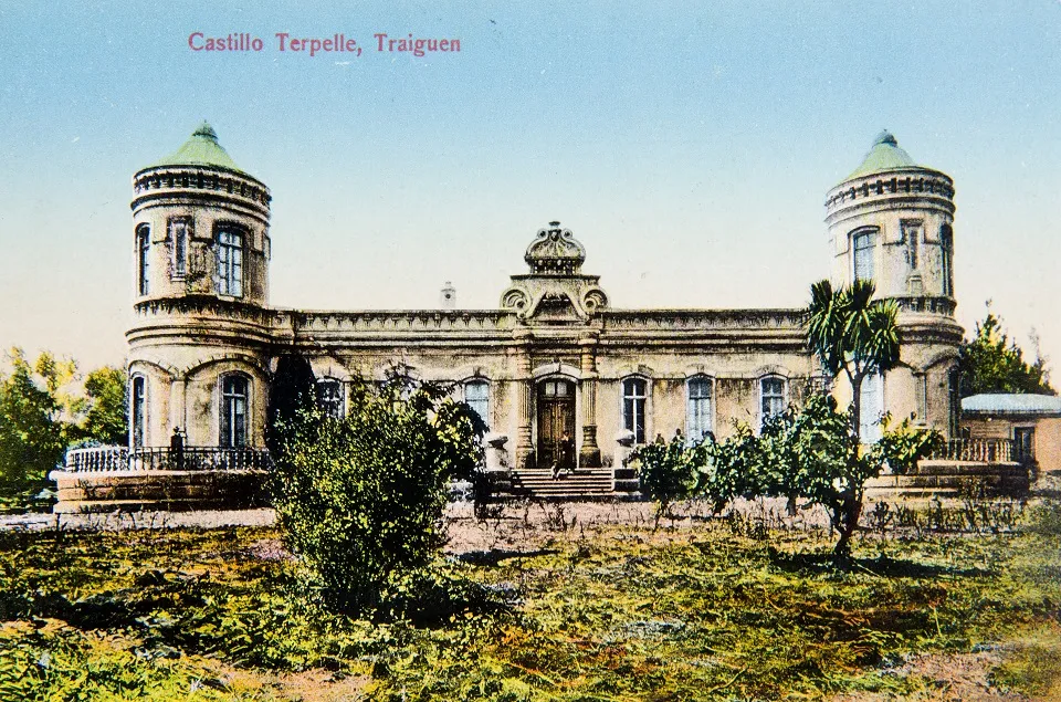 Castillo Terpelle de Traiguén en 1910