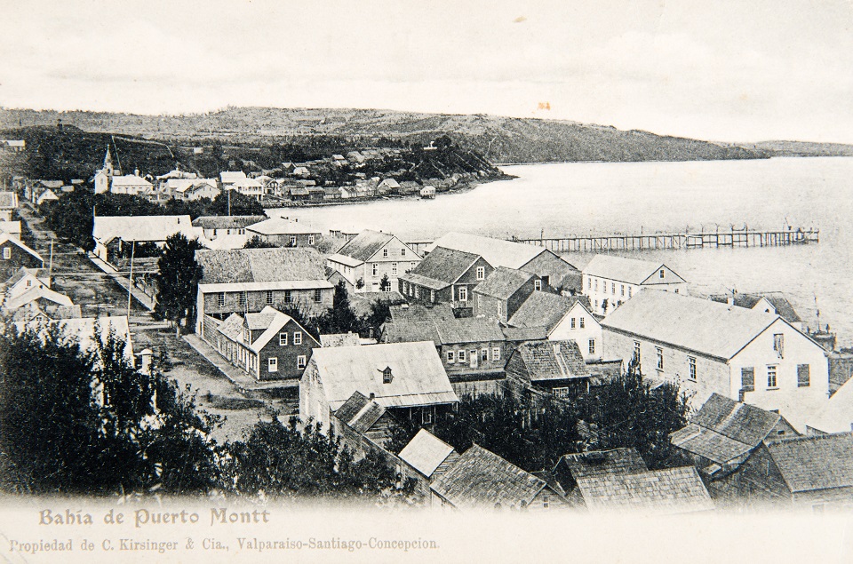 Bahía de Puerto Montt ca. 1900
