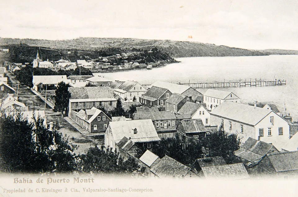 Bahía de Puerto Montt ca. 1900