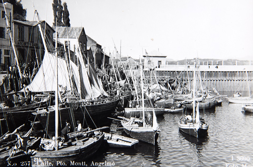 Chile, Pto. Montt, Angelmó ca. 1940