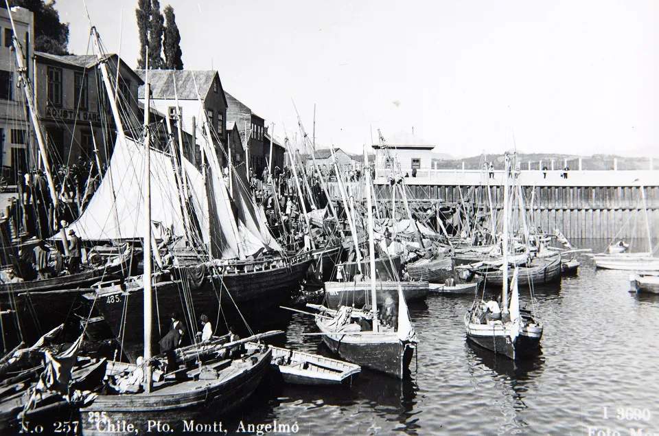 Chile, Pto. Montt, Angelmó ca. 1940