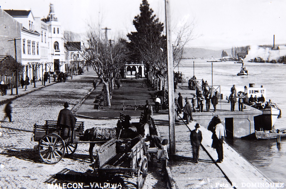 Malecón de Valdivia ca. 1930