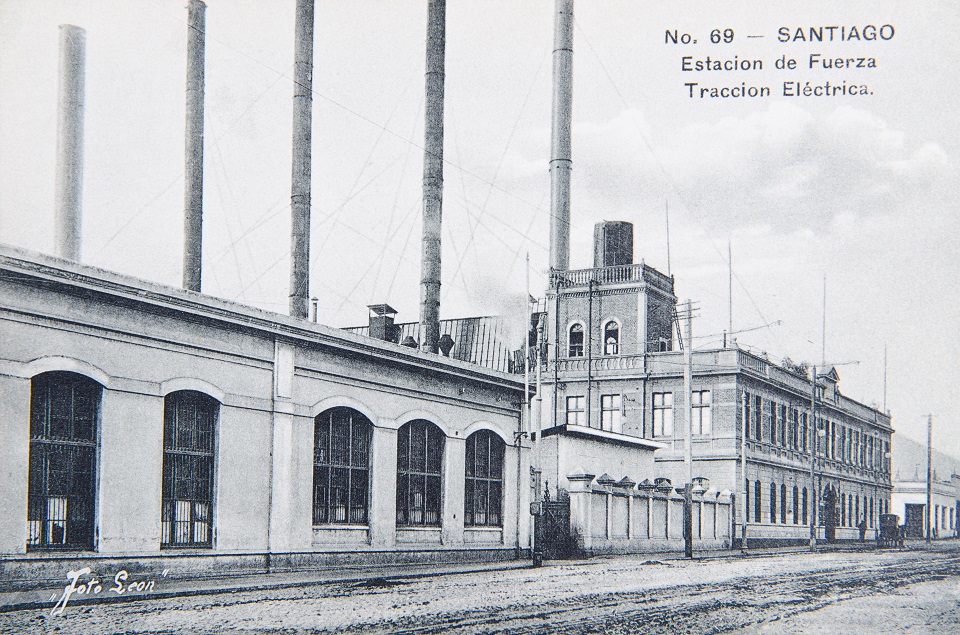 Estación de fuerza tracción eléctrica ca. 1930