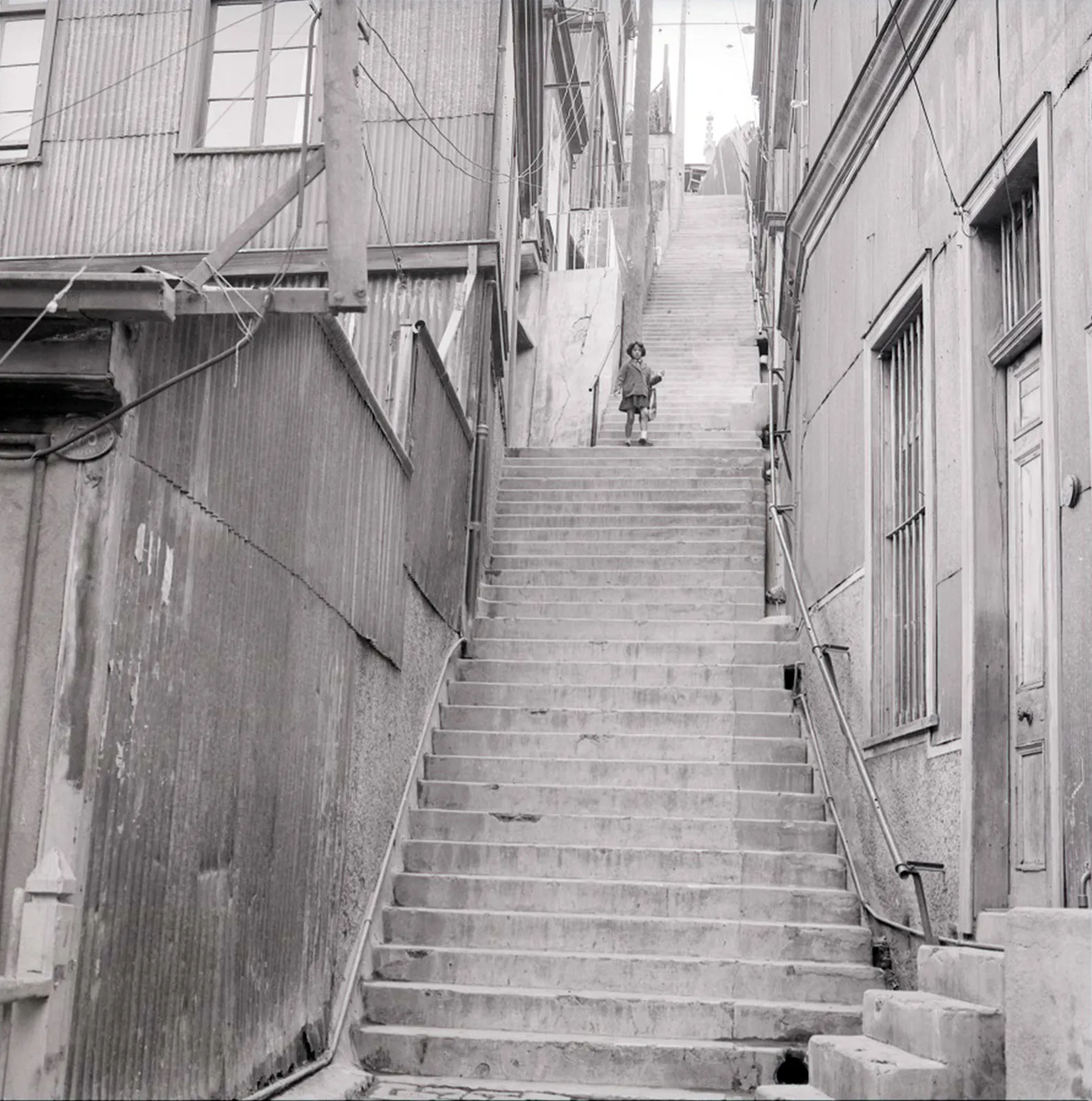 Pasaje Morchio, Valparaíso, 1969