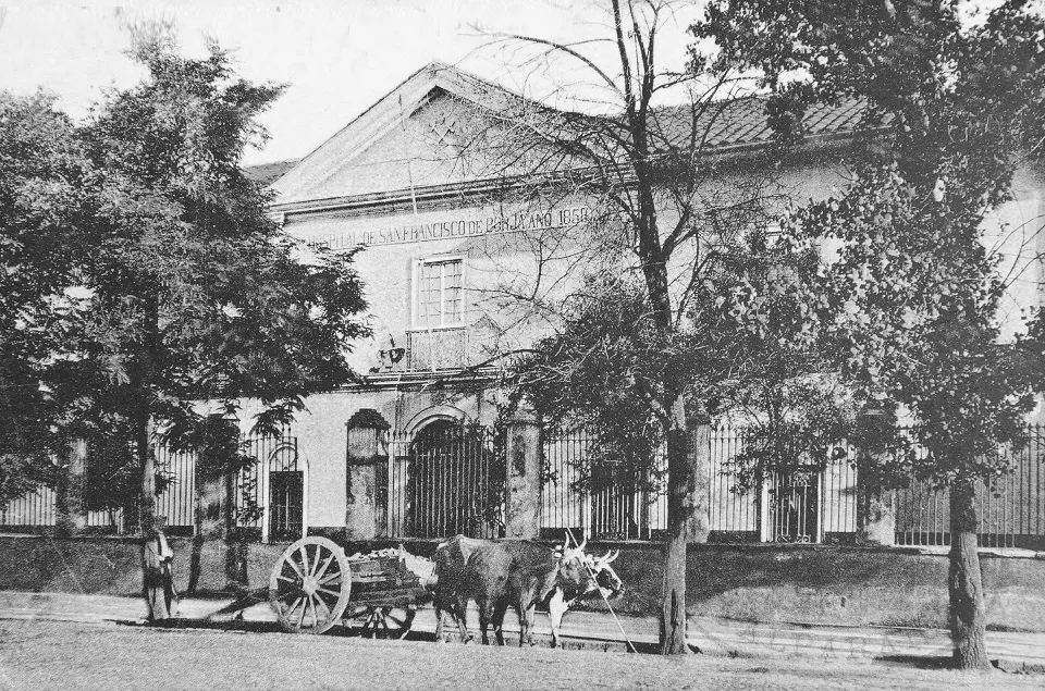 Hospital San Francisco de Borja, Santiago ca. 1915