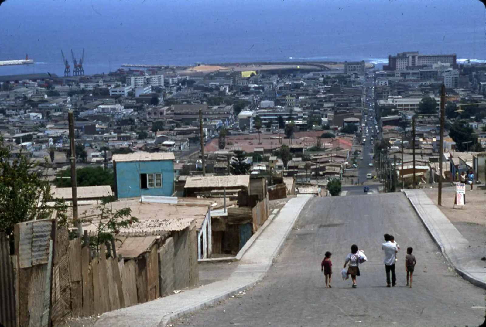 Calle Baquedano de Antofagasta, ca. 1990