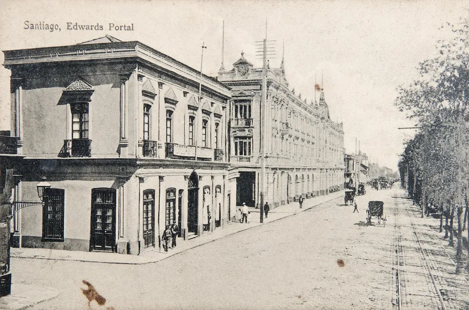 Portal Edwards de Santiago, ca. 1900