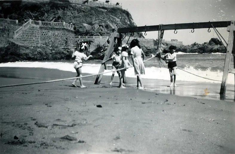 Balneario Las Torpederas de Valparaíso en 1948